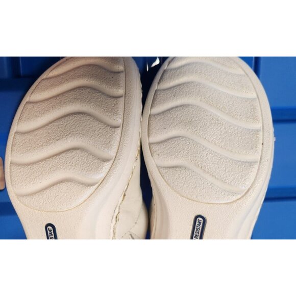 Nurse Mates Womens Shoes Sz 8M Halle Slip On Leather Clog Slip Resistant Sole - Picture 9 of 9